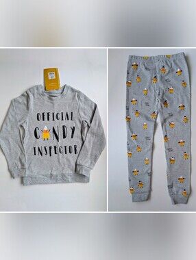 [2/$25] Indigo Kids Halloween 2-piece PJ Set | 6-7 Years | Candy | Wonder Co